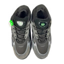 Adidas Niteball 2.0 Black Grey Green С МЕХОМ