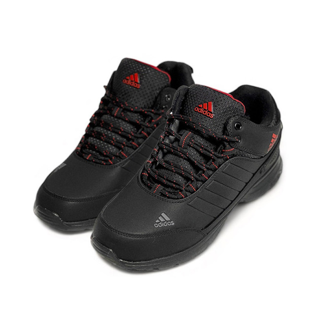 Adidas Black Red Gore-Tex Winter С МЕХОМ