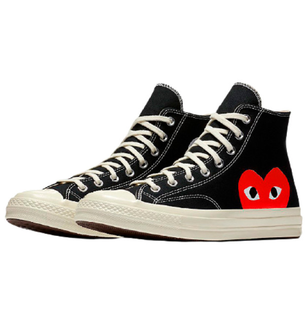Converse x Comme Des Garcons Play Chuck 70 High Black 150204C