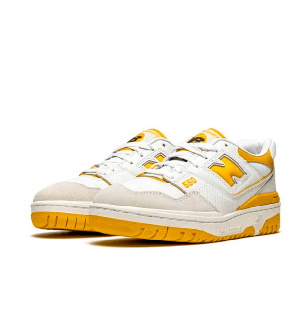 New Balance 550 Sea Salt Varsity Gold BB550LA1