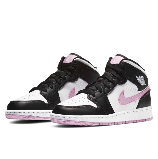 Jordan 1 Mid White Light Arctic Pink 555112-103