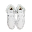 Jordan 1 Retro High White Winter С МЕХОМ