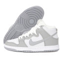 Nike SB Dunk High Grey White Winter С МЕХОМ