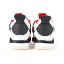 Jordan 4 White Red Winter З ХУТРОМ