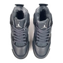 Jordan 4 Grey Black White Winter С МЕХОМ