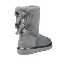 UGG Classic Short Bailey Bow II Metall Grey