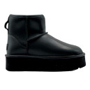 UGG Mini Black Platform Leather