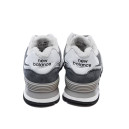 New Balance 574 Grey White Winter С МЕХОМ