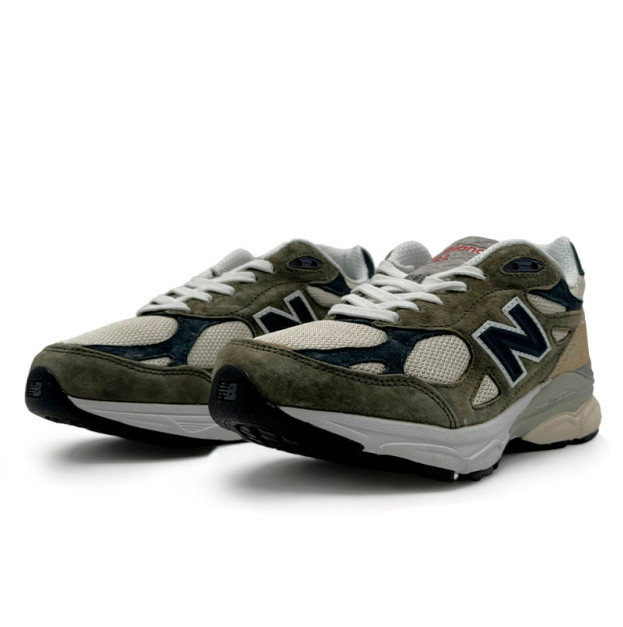 New Balance 990 Khaki Blue Beige