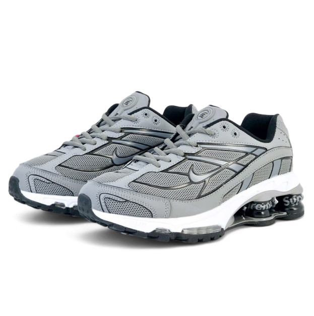 Nike Shox Ride 2 x Supreme Grey White