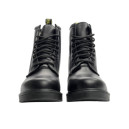Dr. Martens 1460 Mono Smooth Leather Lace Up Boots З ХУТРОМ