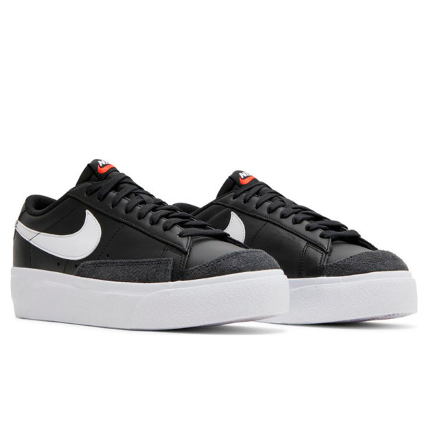 Nike Blazer Low Black White Platform DJ0292-001