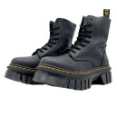 Dr. Martens Jadon Smooth Leather Platform Boots Audrick Black С ФЛИСОМ