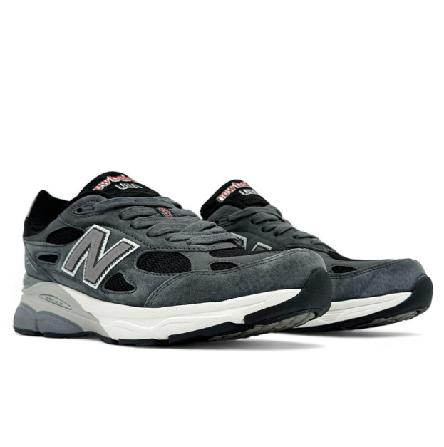 New Balance 990 Grey Black White