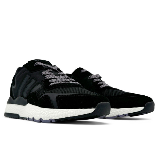 Adidas Nite Jogger Black White