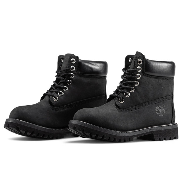 Timberland Classic 6-Inch Boot Black С ФЛИСОМ