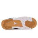 Jordan 4 Black White Gum З ХУТРОМ