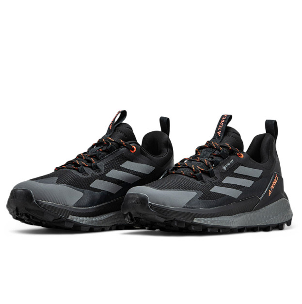 Adidas Terrex Free Hiker 2.0 Low Gore-Tex Grey Orange