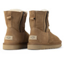 UGG Classic Short Zip Beige