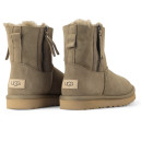UGG Classic Short Zip Khaki