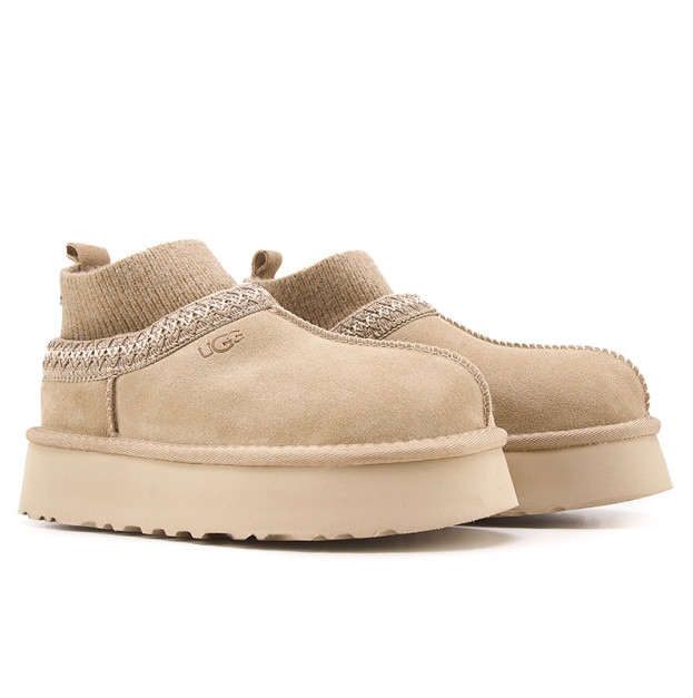 UGG Tasman Platform Sock Beige