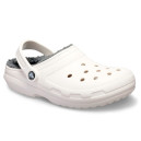 Crocs Classic Lined Clog White Grey