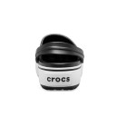 Crocs Crocband Platform Black White