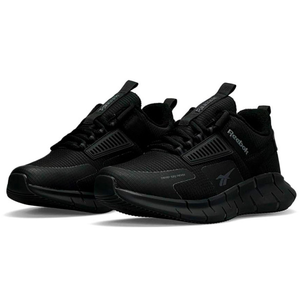 Reebok Zig Kinetica All Black Fleece