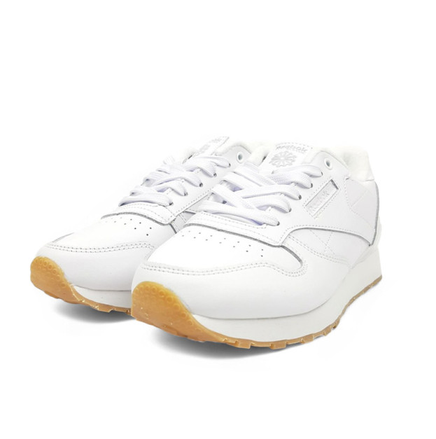 Reebok Classic Leather White Gym З ФЛІСОМ
