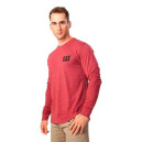 Лонгслів Caterpillar Trademark Banner Brick Red 1510034-12123