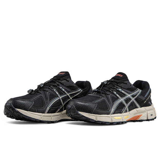Asics Gel Kahana 8 Gore-Tex Cordura Black Beige Orange Winter Termo