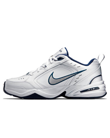 Nike Air Monarch IV White Navy 415445-102