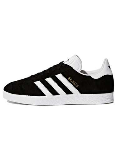 Adidas Gazelle Black White-Gold Metallic BA9595