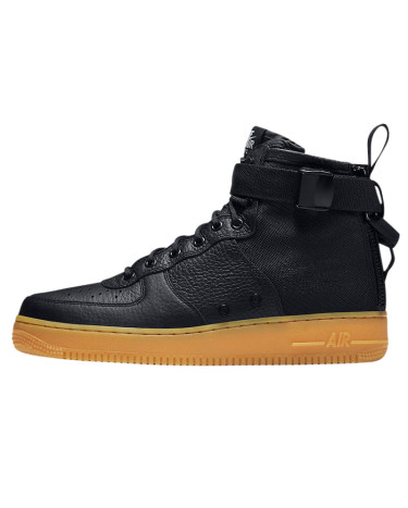 Nike SF Air Force 1 Mid Black Gum 917753-003