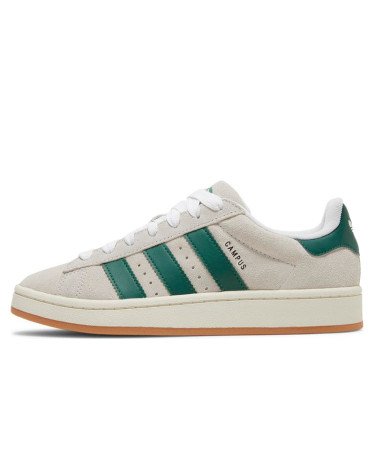 Adidas Campus 00s Crystal White Dark Green GY0038