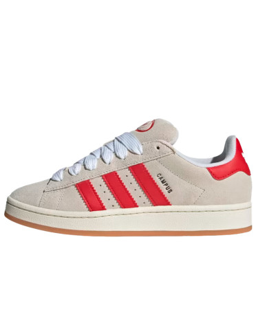 Adidas Campus 00s Crystal White Scarlet GY0037