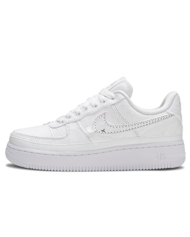 Nike Air Force 1 Low LX Tear Away Red Swoosh CJ1650-101