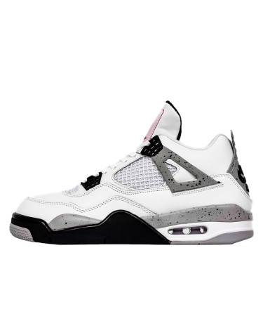 Jordan 4 Retro White Cement Winter З ХУТРОМ