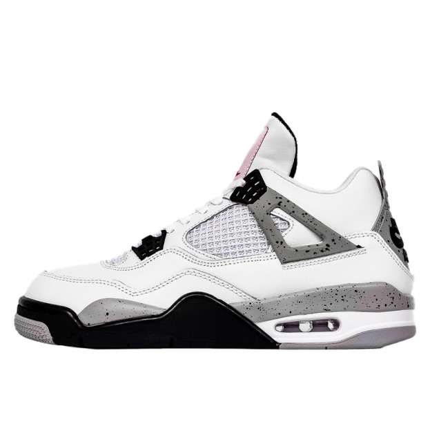 Jordan 4 Retro White Cement Winter З ХУТРОМ