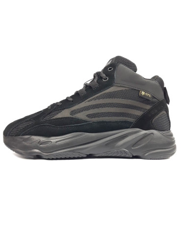 Adidas Yeezy Boost 700 High Black Winter С МЕХОМ