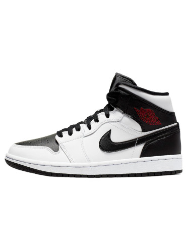 Jordan Retro 1 Mid White Black BQ6472-101