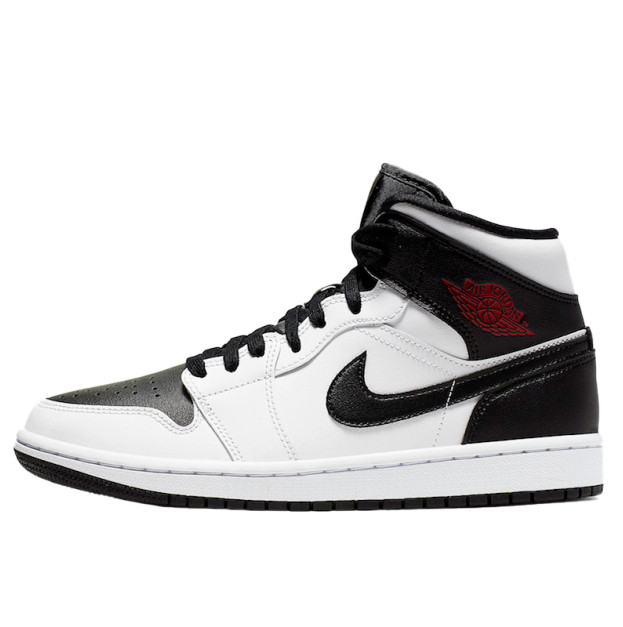 Jordan Retro 1 Mid White Black BQ6472-101