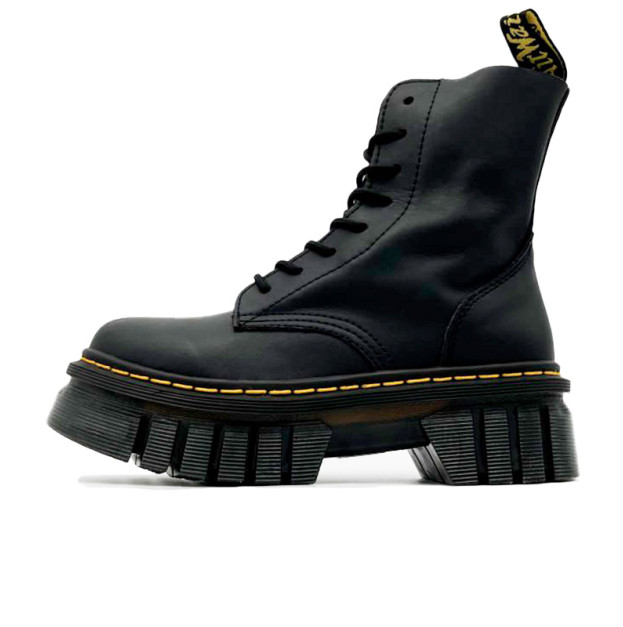 Dr. Martens Jadon Smooth Leather Platform Boots Audrick Black С ФЛИСОМ