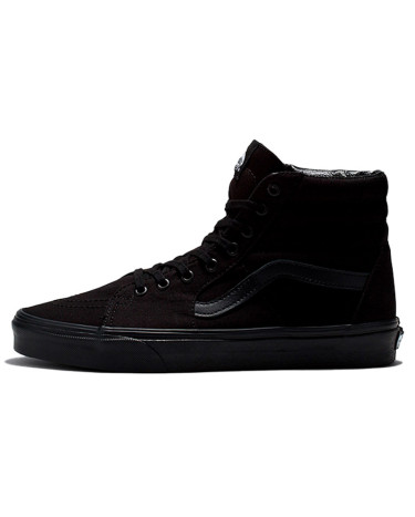 Vans Sk8-Hi Canvas Shoe Black