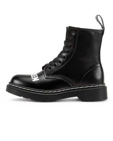 Dr. Martens 1460 Smooth Leather Lace Up Boots З ХУТРОМ