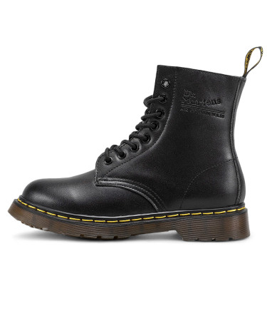 Dr. Martens 1460 Smooth Leather Lace Up Boots З ХУТРОМ