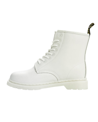 Dr. Martens 1460 Mono Smooth Leather Lace Up Boots З ХУТРОМ