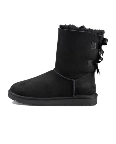 UGG Classic Short Bailey Bow II Black