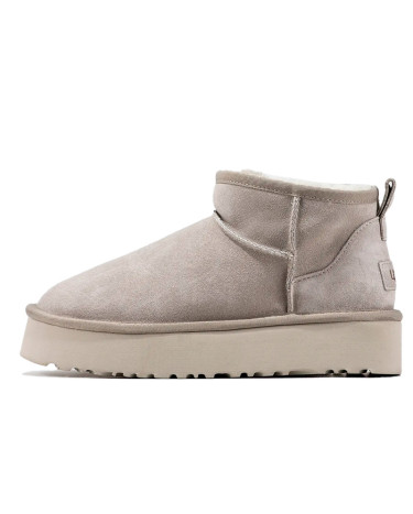 UGG Classic Ultra Mini Platform Light Grey