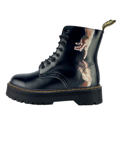 Dr. Martens Jadon Smooth Leather Boots The Creation of Adam